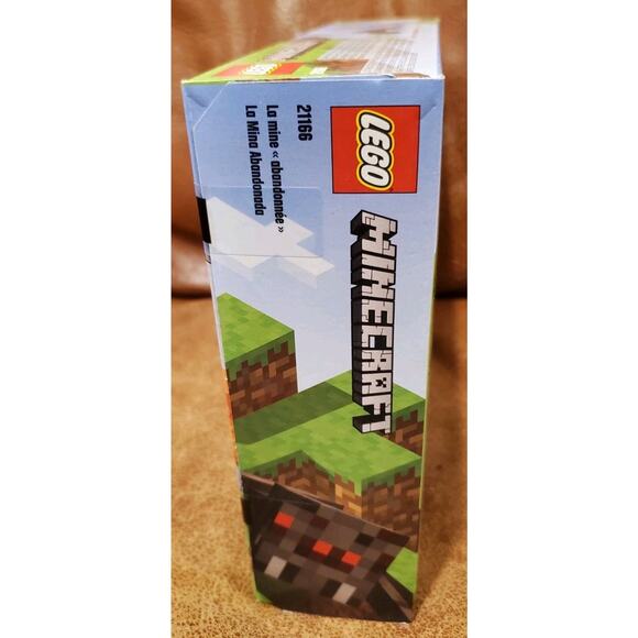 248 Piece Lego Minecraft 21166 The Abandoned Mine Building Block Set Sealed - Picture 6 of 10